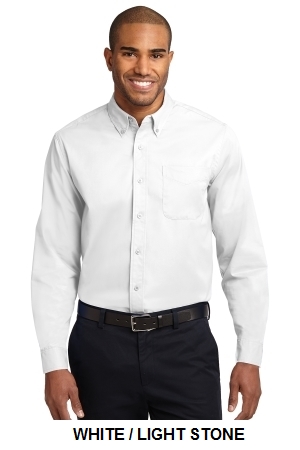 Port Authority Long Sleeve Easy Care Shirt.  PORT A.  S608